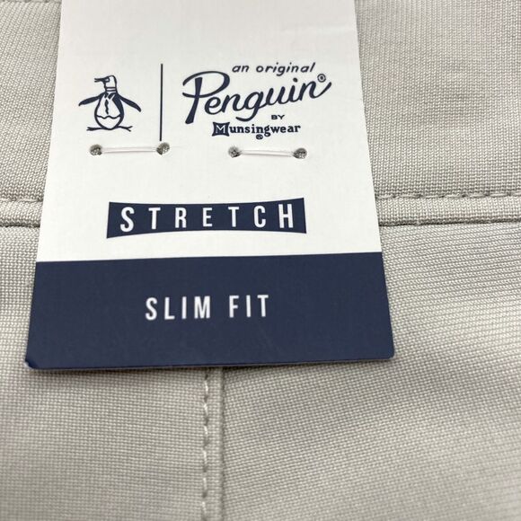 NWT Original Penguin Premium Slim Fit Stretch Chino SZ 32/32 EU 48/81 - Picture 8 of 11